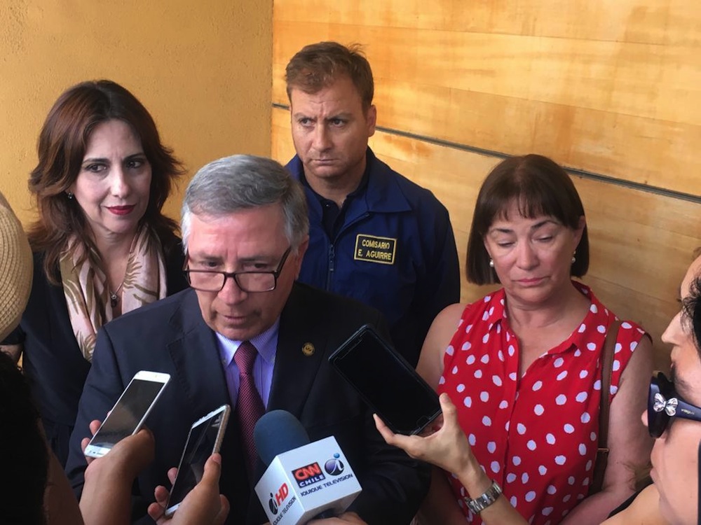 Subsecretaria Alejandra Bravo confirmó detención de tres personas en el Aeropuerto Internacional tras daños al Gigante de Tarapacá