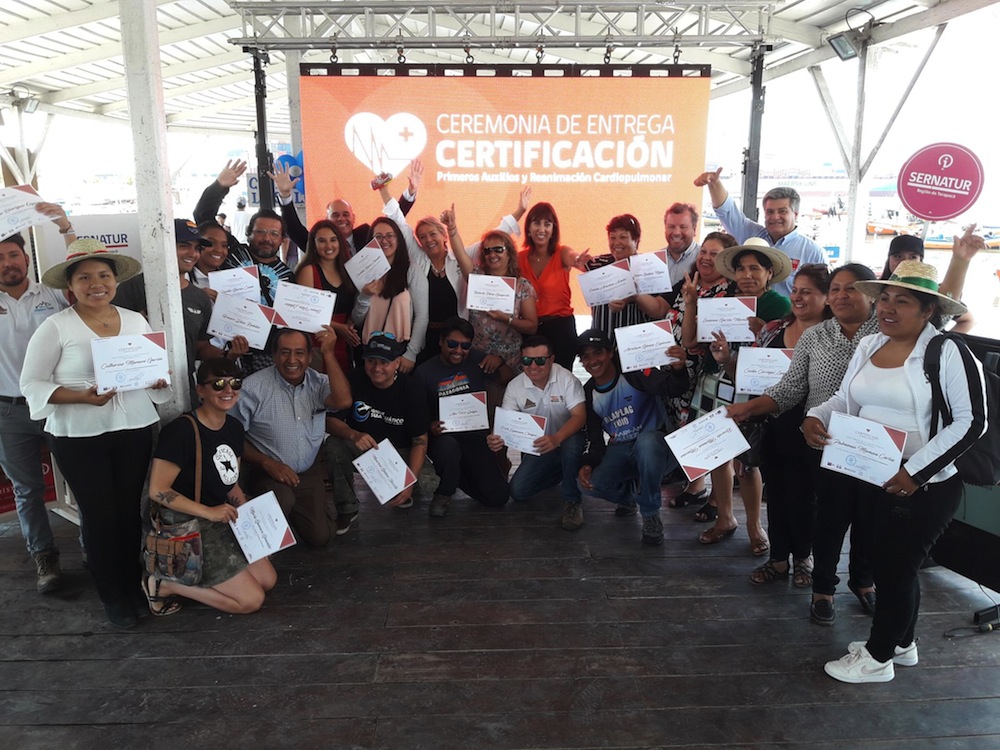 Prestadores de servicios turísticos se capacitan en primeros auxilios y protocolos de seguridad