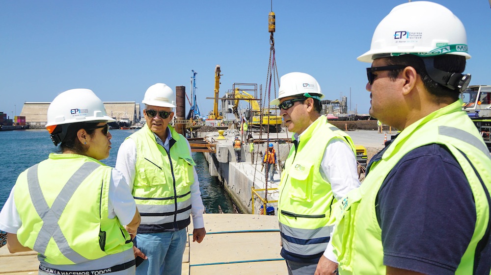 72% de avance cumplió segunda etapa de reconstrucción del Terminal Molo ﻿