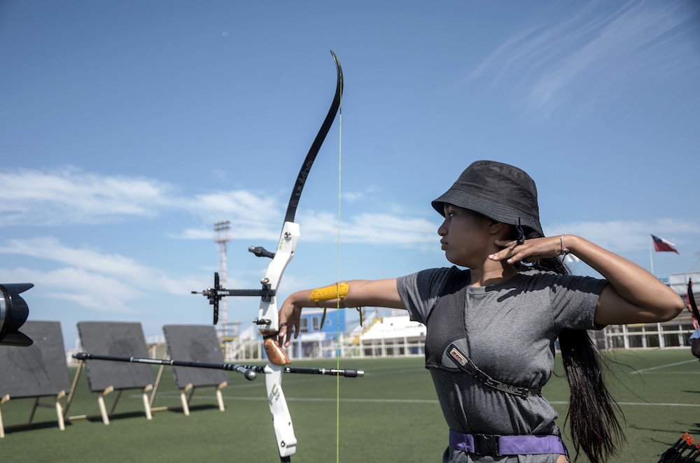 Hospiciana a Selección Nacional de Tiro con Arco