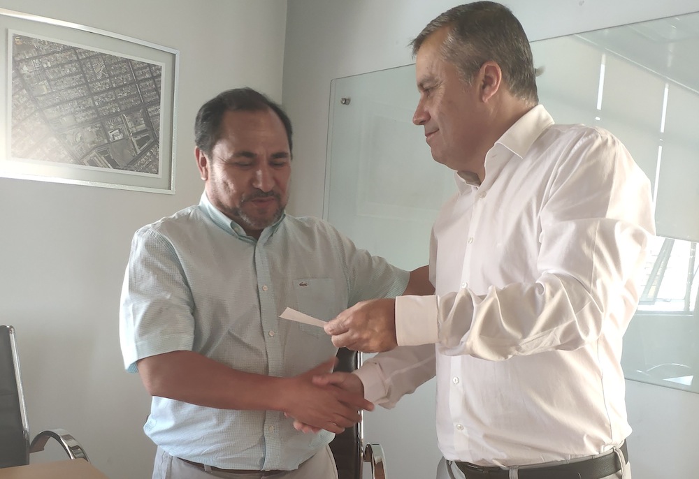 ZOFRI entrega anticipo de aporte a comuna de Alto Hospicio