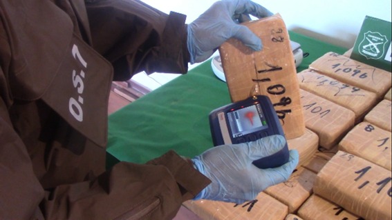 Transportista de encomiendas detenido por tráfico de drogas