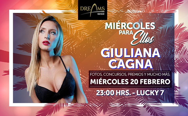 Yuli Cagna anfitriona en el “Miércoles Para Ellos” en el Dreams