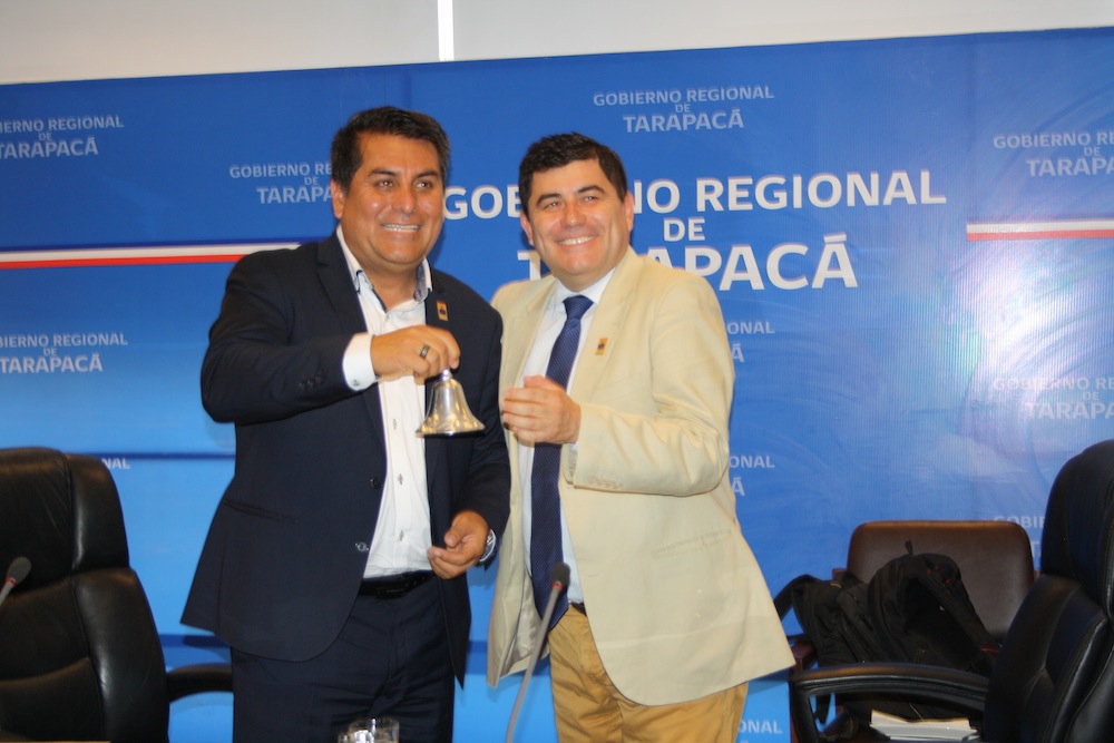 Rubén Berrios nuevo presidente del Consejo Regional de Tarapacá﻿