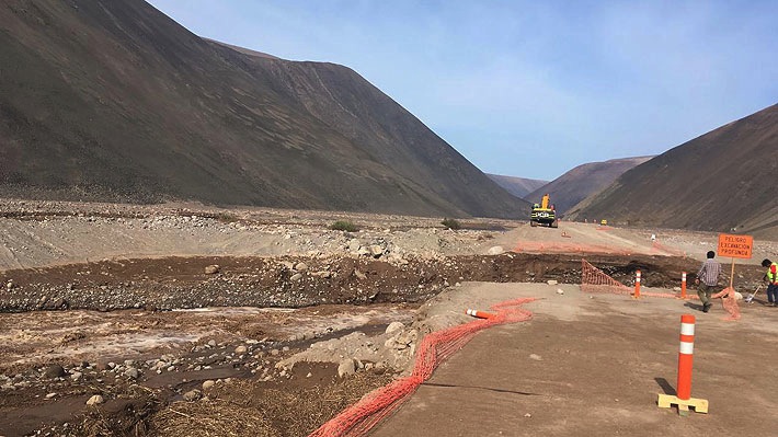 Habilitan la Ruta 5 Norte en Arica y comienzan a salir los primeros buses hacia el sur