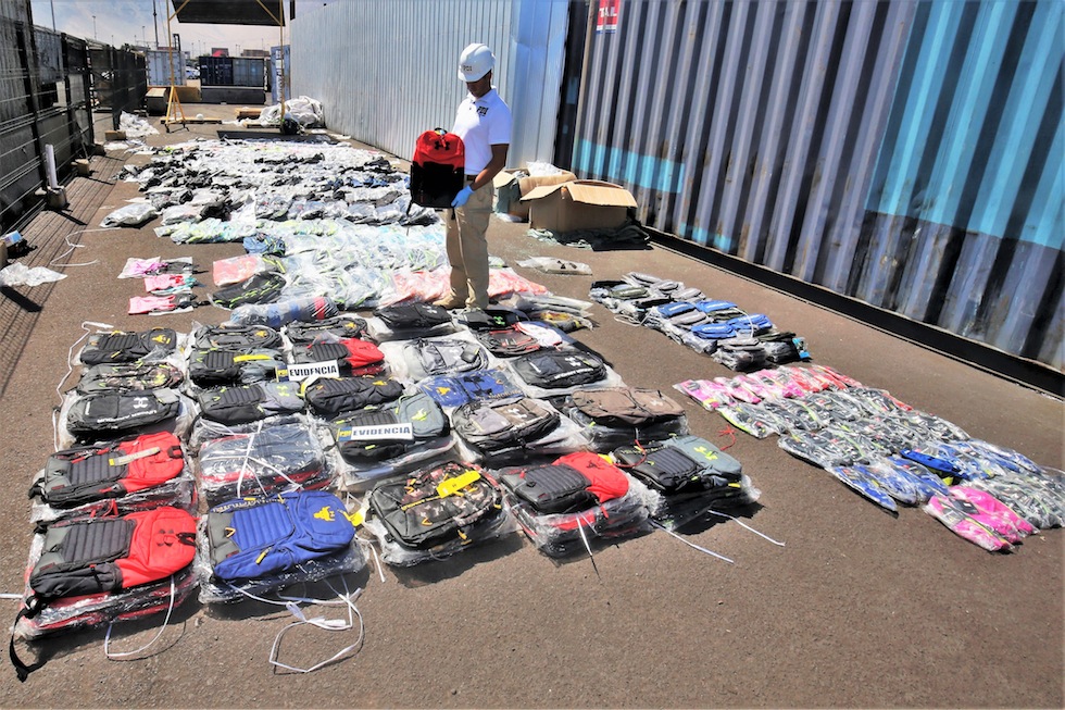 PDI incauta artículos deportivos falsificados