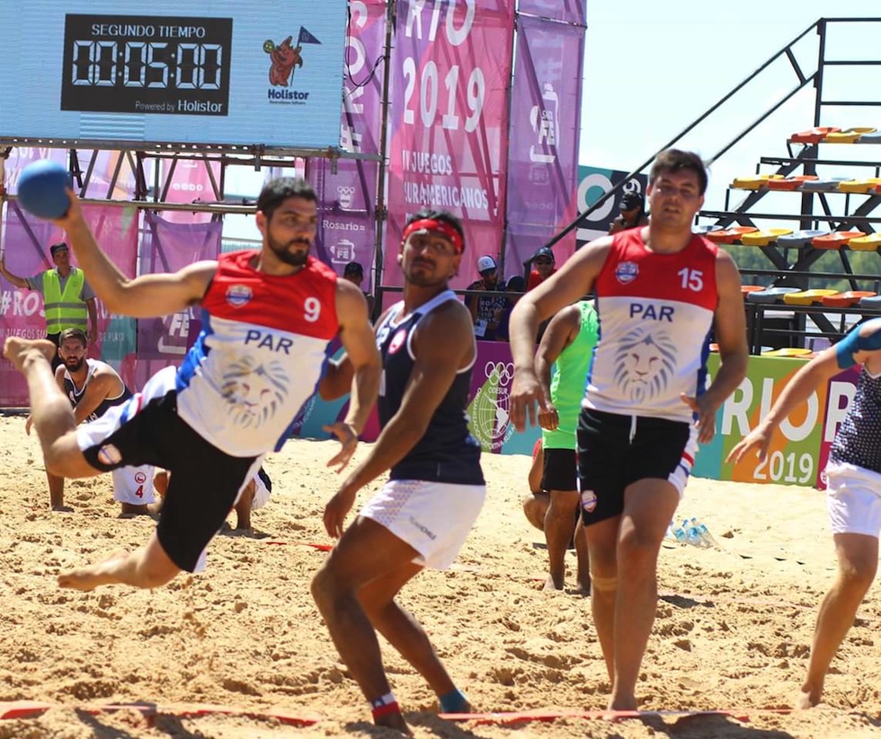 Rosario 2019: Chile clasifica a semifinal del balonmano playa