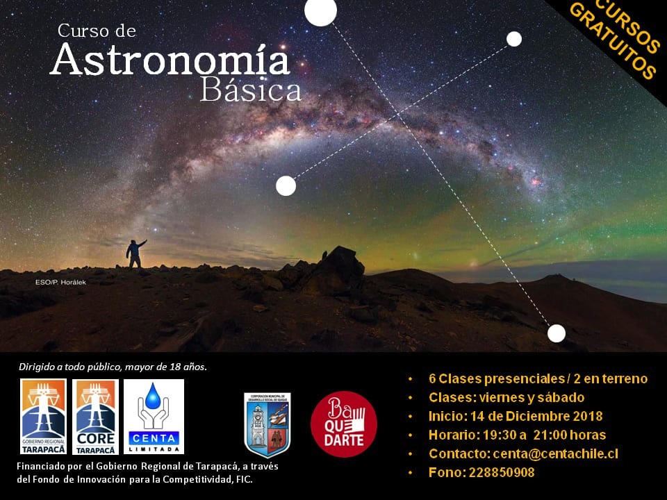 Comienza curso gratuito de astronomía básica en la Casa de la Cultura