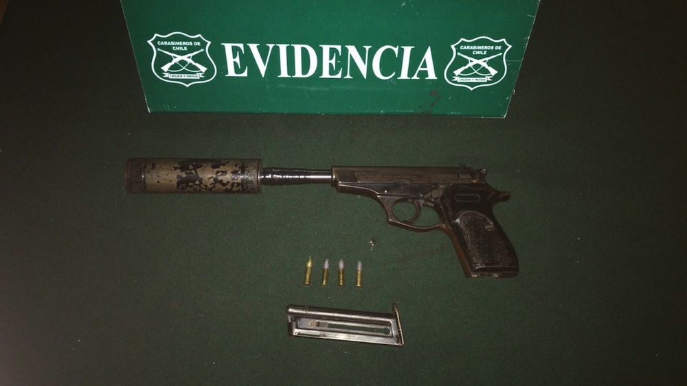 Detenidos por porte de armamento en Bajo Molle