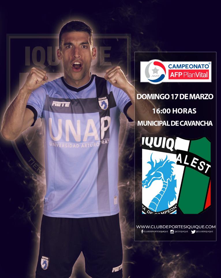 Deportes Iquique 12 en 4 fechas del Torneo AFP Plan Vital de la ANFP