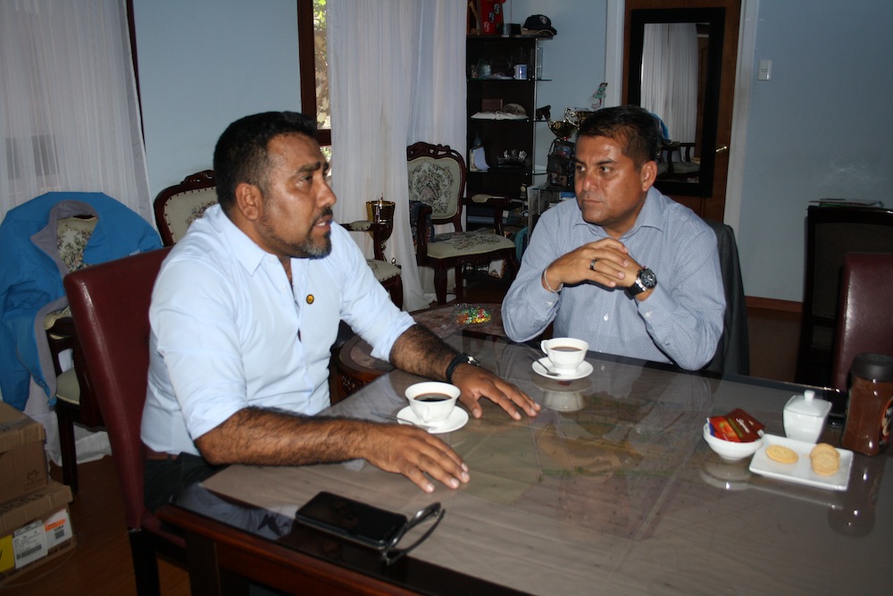 Presidente del CORE Tarapacá sostuvo visitas protocolares con alcaldes de Alto Hospicio y Pozo Almonte