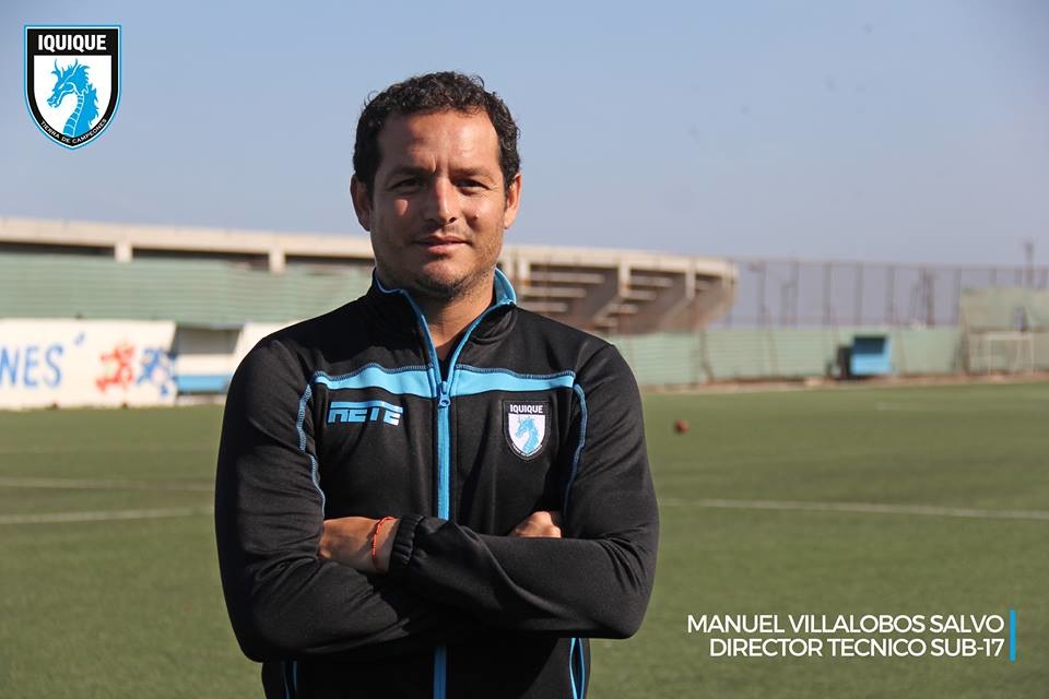 Manuel Villalobos, Director Técnico de la Sub 17 de Deportes Iquique