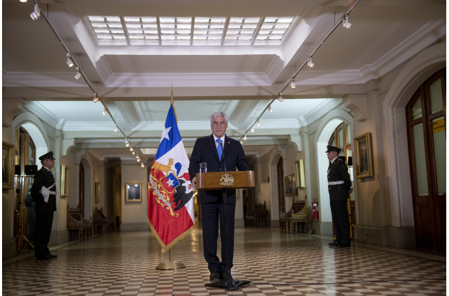 Presidente Piñera condena colusión: “La libre competencia es un pilar esencial del buen funcionamiento de una economía de mercado”