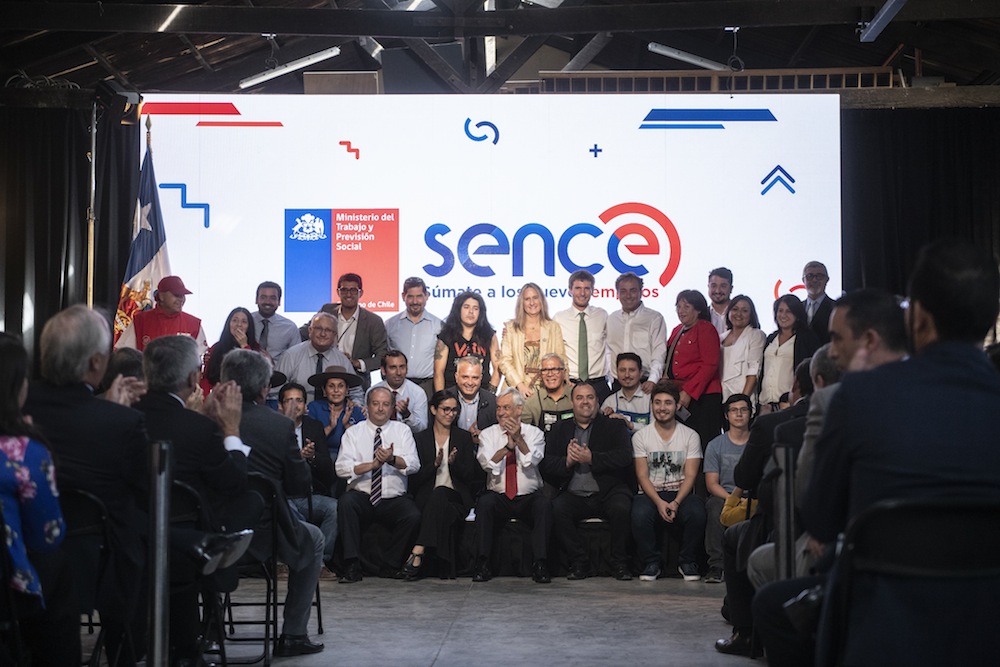 Presidente Piñera presentó el nuevo SENCE