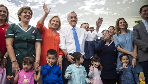 Presidente Piñera: “Si uno quiere construir una sociedad tiene que partir por los niños”