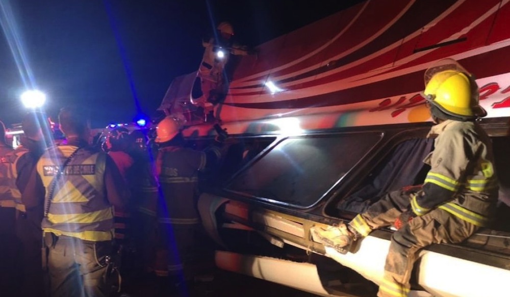 Dos muertos en accidente carretero a la altura de Chusmiza