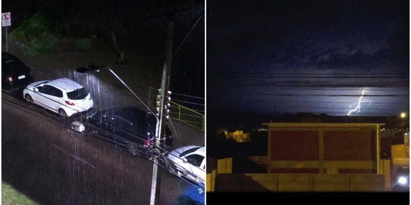 Tormenta eléctrica y potente lluvia afectó a Iquique, Alto Hospicio y otras localidades de Tarapacá