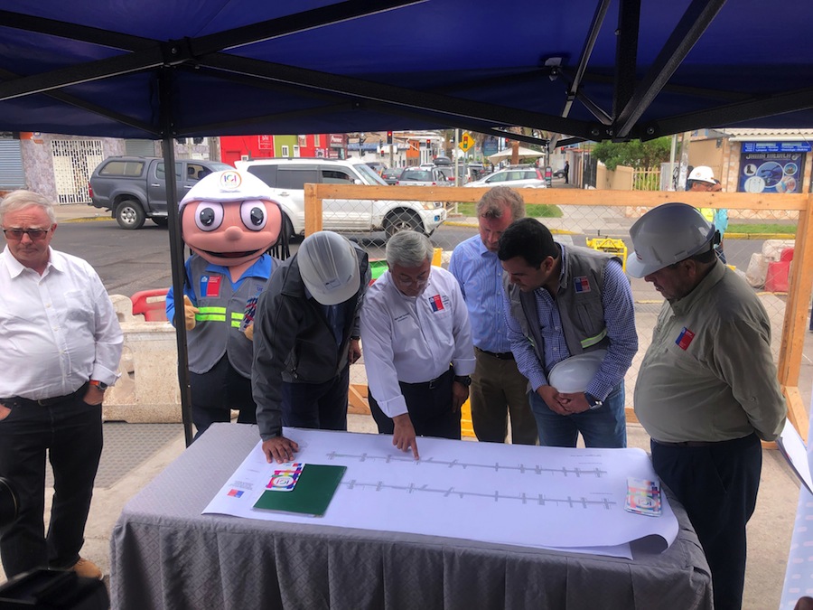 MINVU comenzó mejoramiento de veredas en «Bartolomé Vivar» y «Tarapacá»