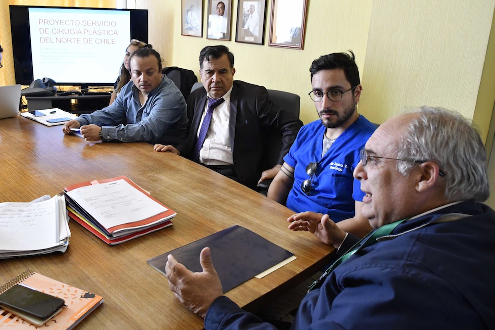 CORES dispuestos a apoyar proyectos de infraestructura del Hospital de Iquique