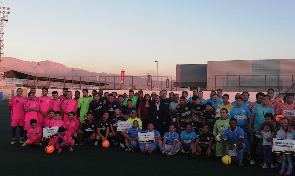 Alcalde Patricio Ferreira en inauguración de Campeonato de Apertura AFIT 2019