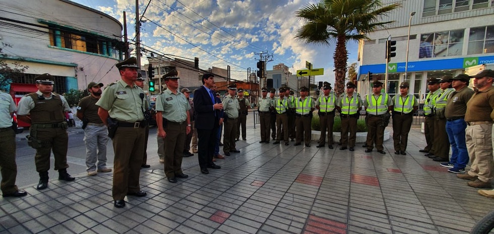 Ronda policial en barrios prioritarios de la Región de Tarapacá dejó 179 detenidos
