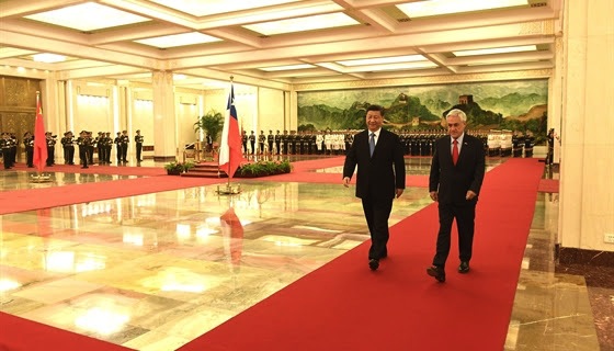 Presidentes Piñera y Xi Jinping firman plan de acción para potenciar relación Chile-China
