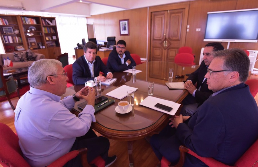 Consorcio Logístico y Comercial de Tarapacá realiza visita protocolar a Intendente