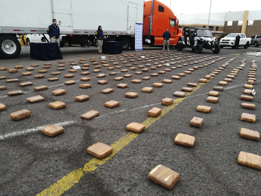PDI incautó más de 271 kilos de Cannabis Sativa y detuvo a seis implicados en el delito