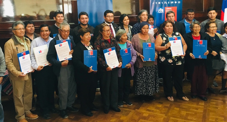 CONADI entregó 19 subsidios a familias para aprovechamiento de Aguas en Tarapacá