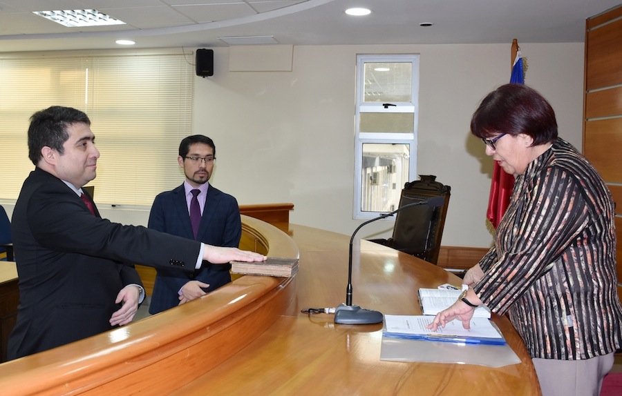 Nuevo juez titular del Tribunal de Juicio Oral en lo Penal de Iquique