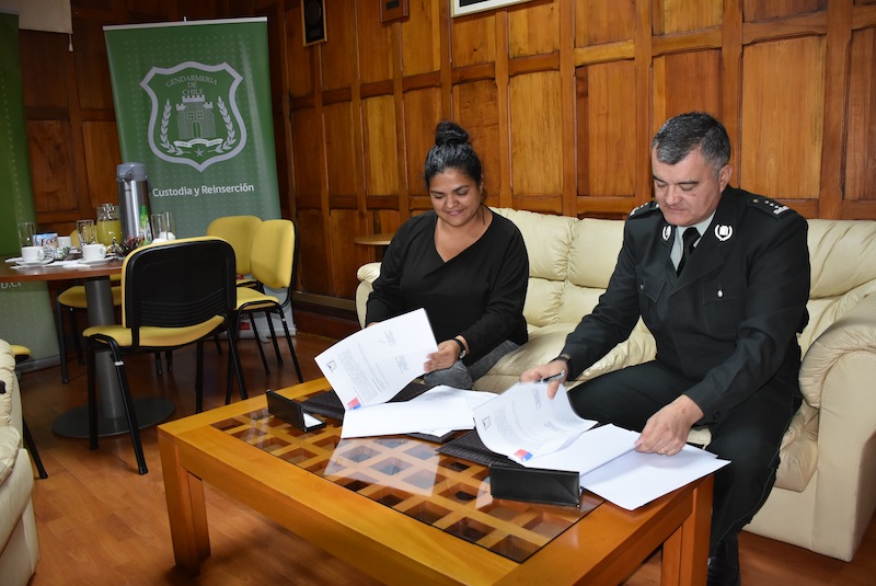 Agrupación Apandia ofrece plazas de trabajo para penados de Gendarmería