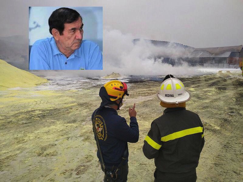 Concejal (UDI) Juan Lima Montero: “El incendio de la acopiadora de azufre dejó en evidencia que no se está preparado para enfrentar incendios de elementos químicos de alto riesgo”