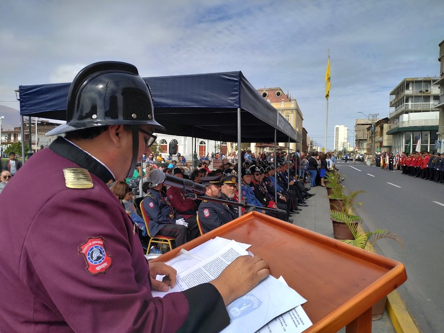 Iquique celebró Día del Bombero Voluntario