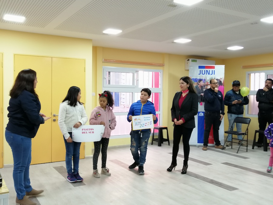 Comunidad bautizó a nuevo jardín de JUNJI como “Pasitos del Sur”