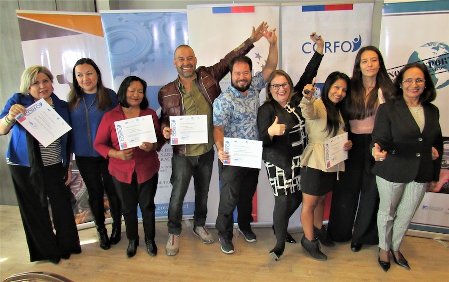 Corfo certificó a ocho pymes regionales