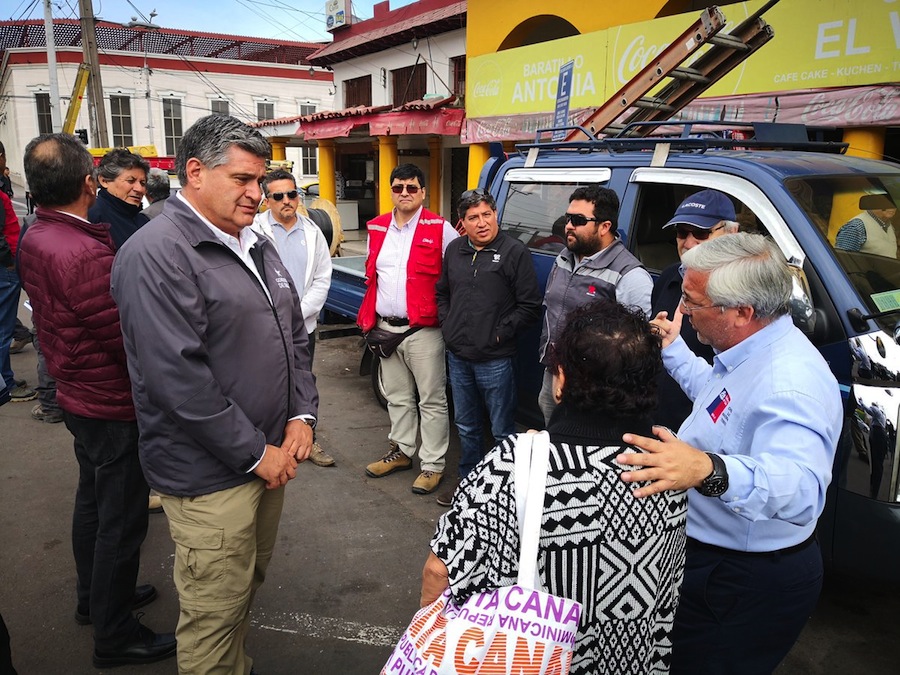 Mesa de retiro de cables realizó trabajos en Mercado Centenario