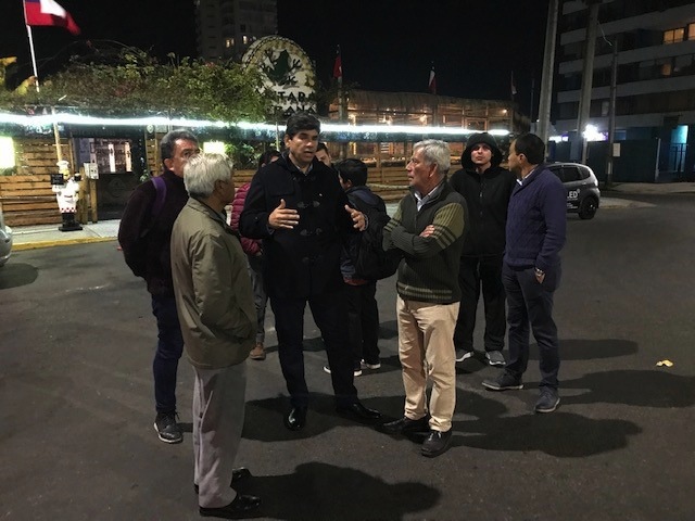 Gobernador coordina acciones  para evitar problemas en Fiesta de San Pedro en península Cavancha