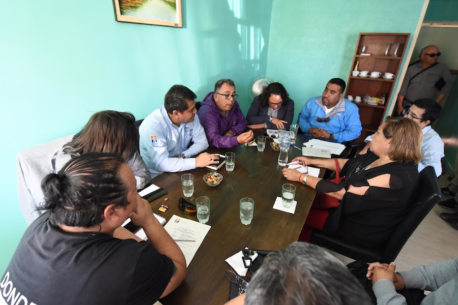 Acordaron apoyar proyecto de habilitación de planta de tratamiento de aguas en Pozo Almonte