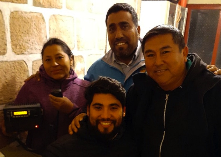 Histórico primer contacto radial desde Estación Médica Rural de Macaya