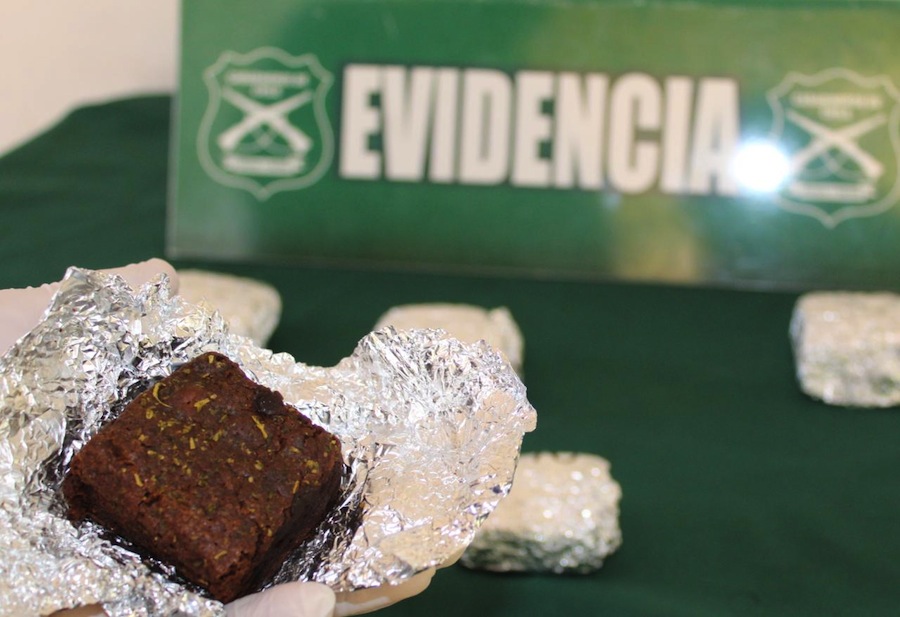 OS-7 detuvo a pareja por comercializar “queques de marihuana”