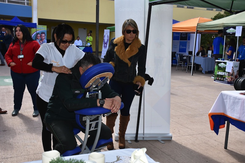 Con Feria Preventiva funcionarios de Gendarmería conocieron propuesta de salud