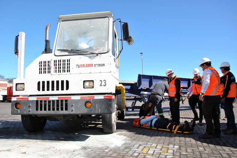 Realizan exitoso simulacro de accidente en ITI