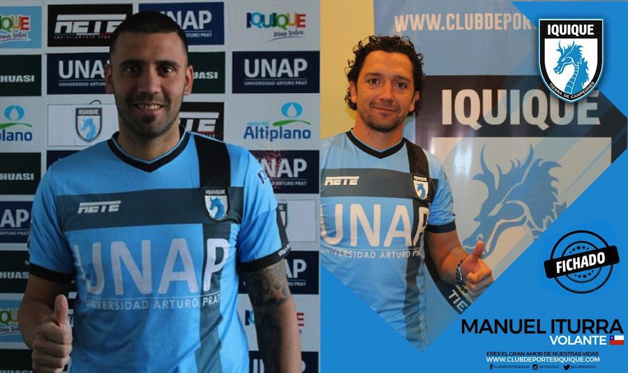 Deportes Iquique suma dos dragones: Luis Silba y Manuel «Colocho» Iturra
