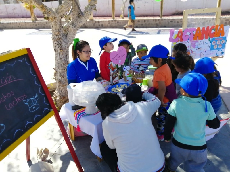 JUNJI culminó en jardín infantil de Huara Semana de la Lactancia Materna