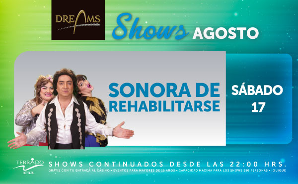 “Sonora de Rehabilitarse”promete  ritmo y sensualidad en Dreams