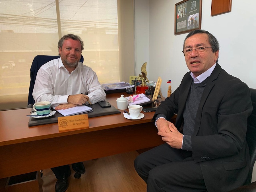 Asociación de Usuarios ZOFRI sostuvo encuentro con diputado Renzo Trisotti