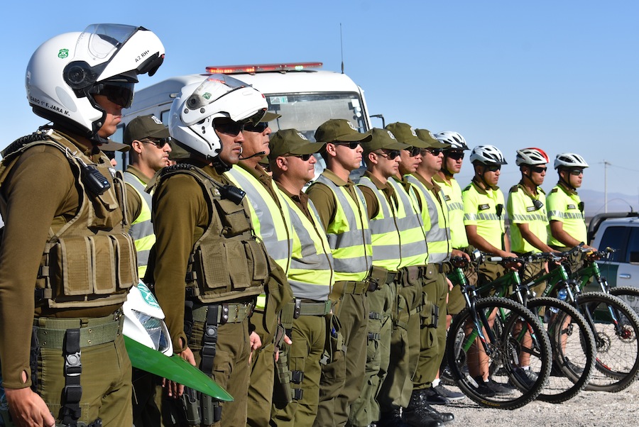 Carabineros presenta servicios policiales  que implementará en la festividad de San Lorenzo