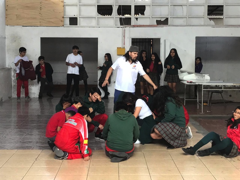 Colegio Hispano Italiano inaugura su primer taller de teatro gracias a Pequeños Grandes Creadores 2019