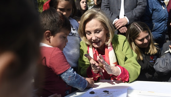 Primera Dama participa del Día del Niño con juegos interactivos gratuitos en el Parque Forestal