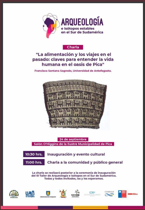 Destacada doctora en arqueología expondrá en Pica  sobre la alimentación y viajes de los pueblos ancestrales